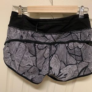 Lululemon speed shorts
